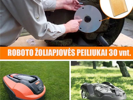 Peiliukų komplektas vejos robotams