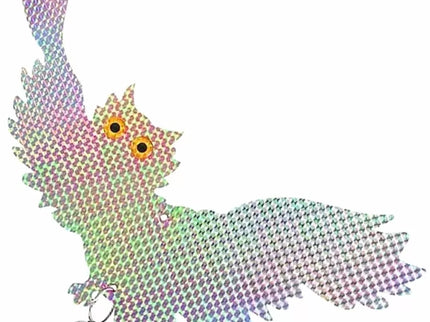 Pelėdos formos paukščių baidyklė