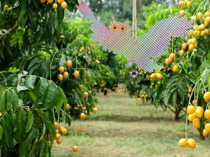 Pelėdos formos paukščių baidyklė