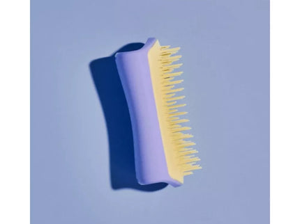 Pet Teezer Pet Hair Brush for Animals Detangling & Dog Grooming Brush Small, Purple