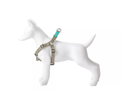 Petnešos Basic Nylon A-Type, chaki, 10 mm x 20-36 cm