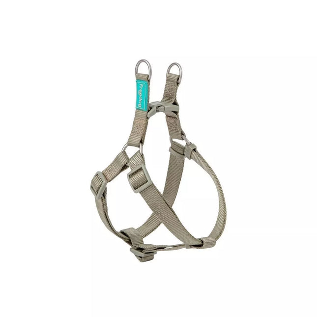 Petnešos Basic Nylon A-Type, chaki, 10 mm x 20-36 cm