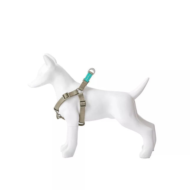 Petnešos Basic Nylon A-Type, chaki, 20 mm x 51-70 cm