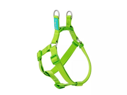 Petnešos Basic Nylon A-Type, laimo spalvos, 10 mm x 20-36 cm