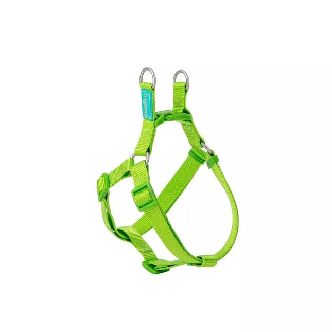 Basic Nylon A-Type Harness, Lime Green, 20mm x 51-70cm