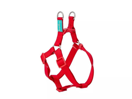 Basic Nylon A-Type Red Pet Harness, 20 mm x 51-70 cm
