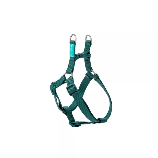 Pet Harness Basic Nylon A-Type, Green, 20 mm x 51-70 cm