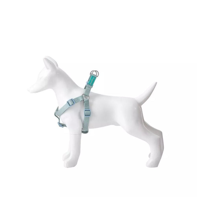 Petnešos Basic Nylon A-Type, žydros, 20 mm x 51-70 cm