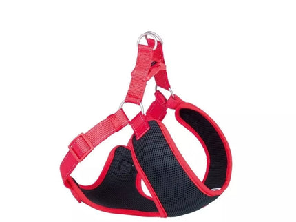 Black Mesh Reflect Harnesses 48-56 cm + 50 cm, Red