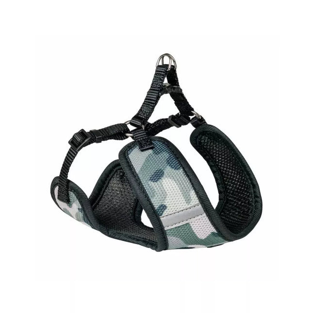 Mesh Reflect Harness 28-33 cm + 32 cm, Black Camouflage