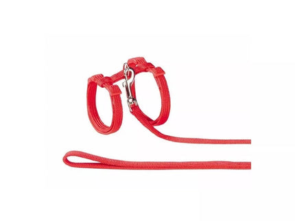 Red Cat Harness with Leash