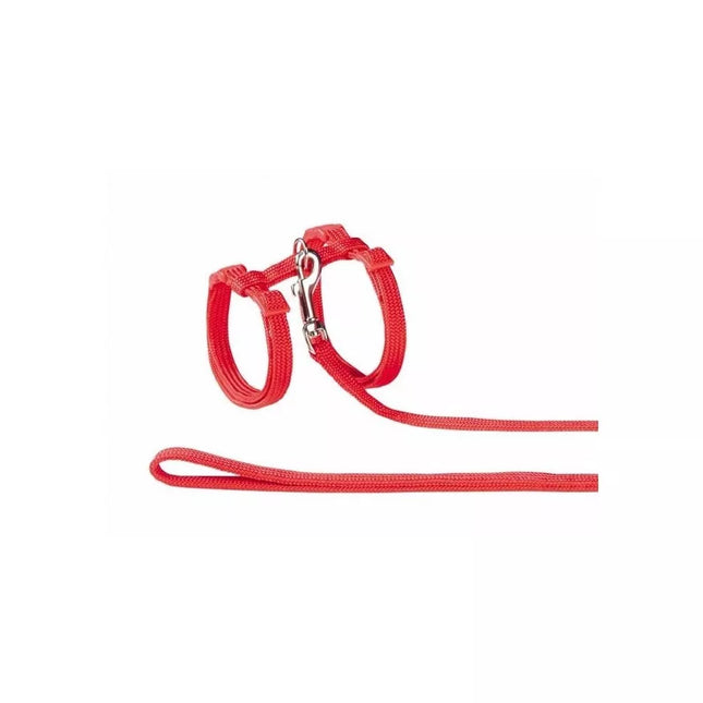 Red Cat Harness with Leash