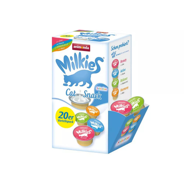 Pieninis skanėstas katėms Milkies Mix, 20 vnt