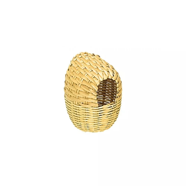Woven Birdhouse for Ornamental Birds 11x16 cm