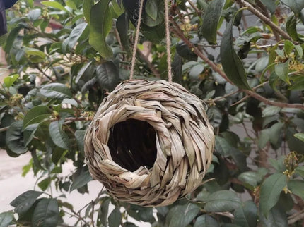 Woven Birdhouse for Birds