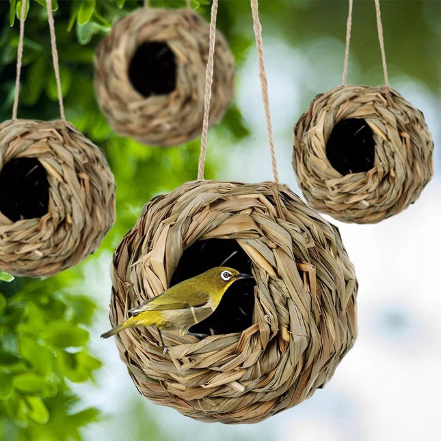 Woven Birdhouse for Birds