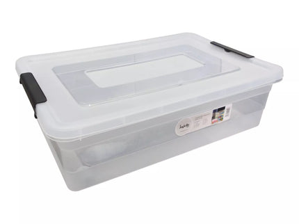 Plastic Box with Lid, 28 L (59x39x17 cm)