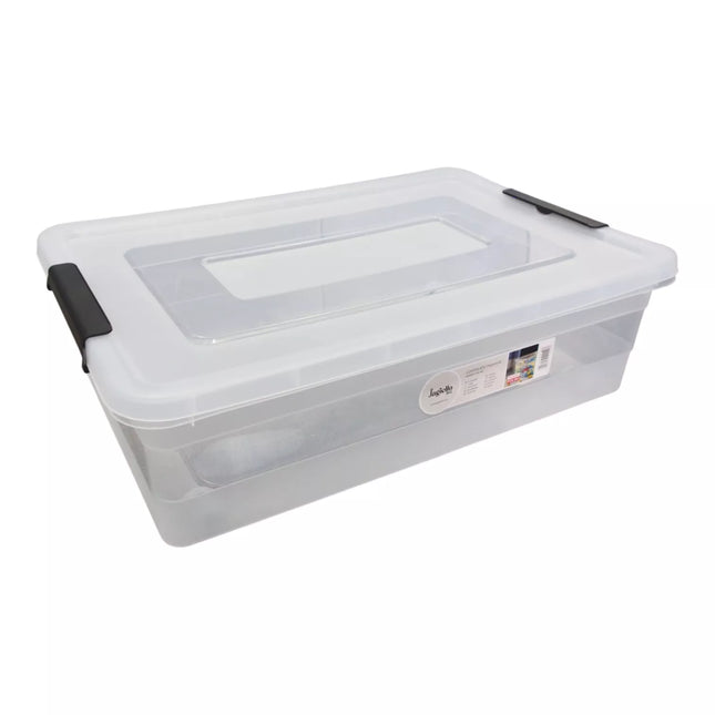 Plastic Box with Lid, 28 L (59x39x17 cm)
