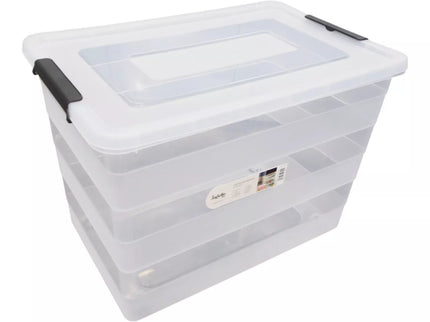 Plastic box with lid 65 L (59×39×41 cm)