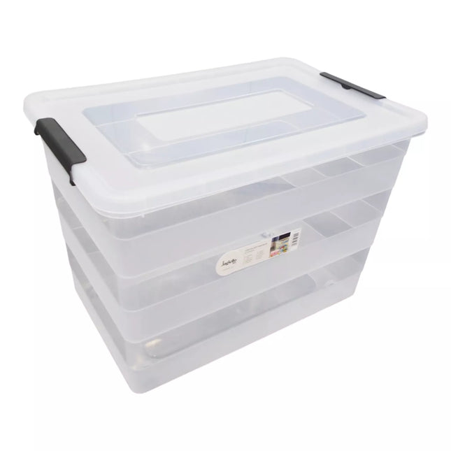 Plastic box with lid 65 L (59×39×41 cm)