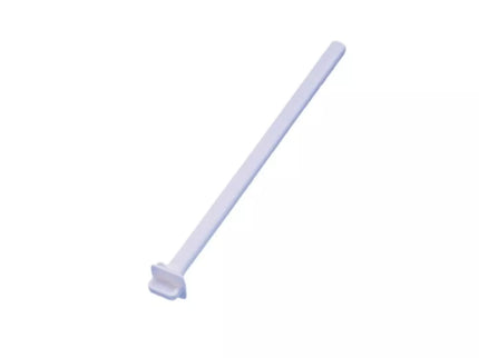 Plastikinė lakta paukčiams balta, 22 cm