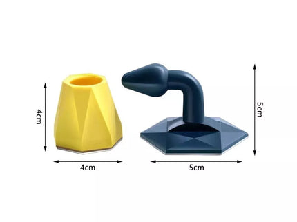 Plastikinis durų stabdis