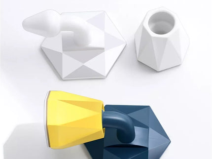 Plastikinis durų stabdis