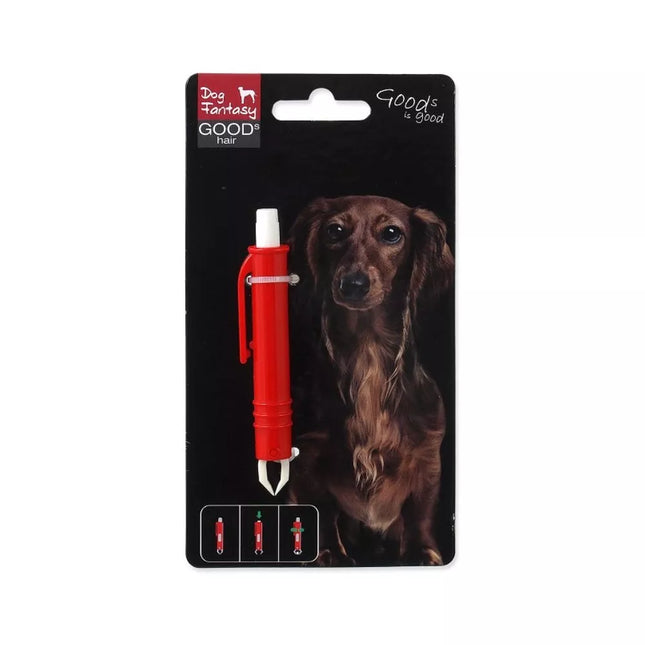 Plastic tick remover, 9 cm