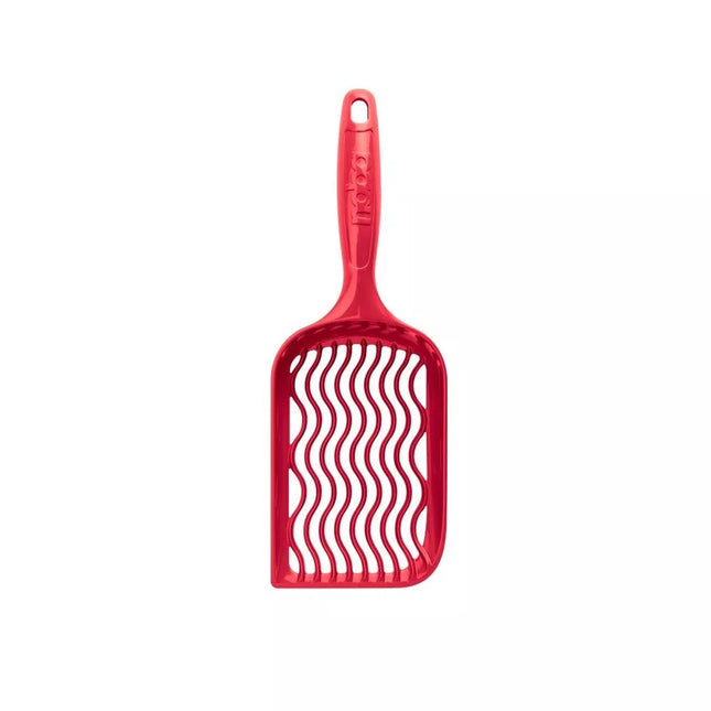 Noba Scoop Plastic Cat Litter Scoop, Red