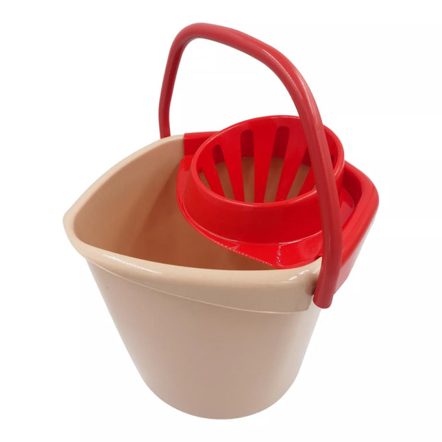 Plastic bucket with drill, 14 L
