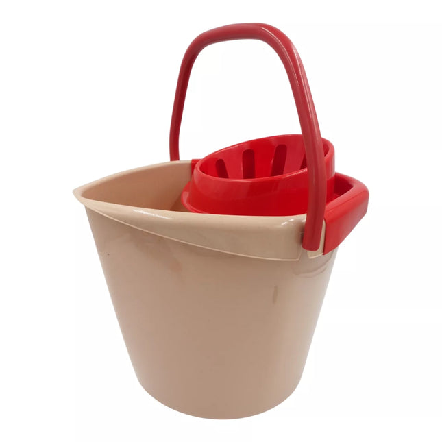 Plastic bucket with drill, 14 L