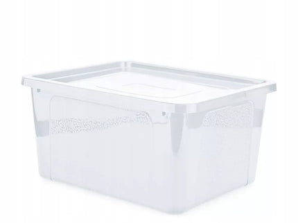 Plastikinis sandėliavimo konteineris su dangčiu, 20L