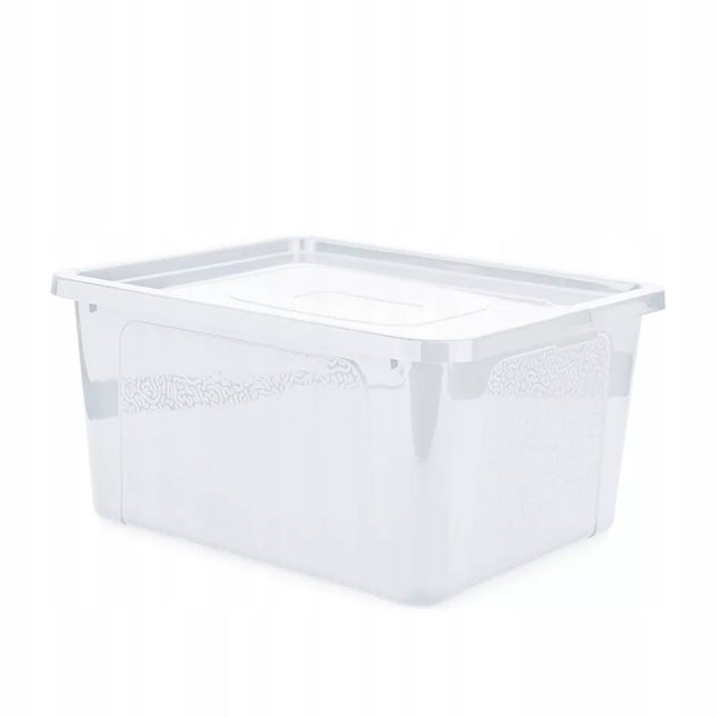 Plastic Storage Container with Lid, 20L