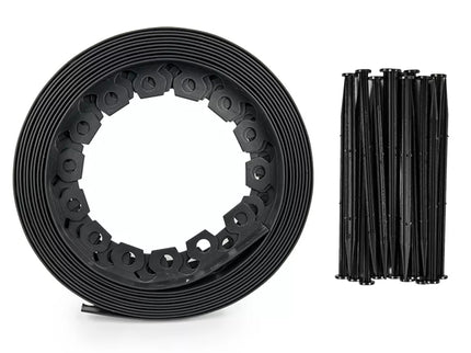 Plastic Lawn Edging - Border 10m + 20 Nails