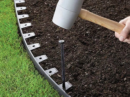 Plastic Lawn Edging - Border 10m + 20 Nails