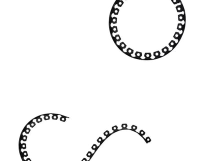 Plastikinis vejos apvadas - bortelis 10m +20 vinių