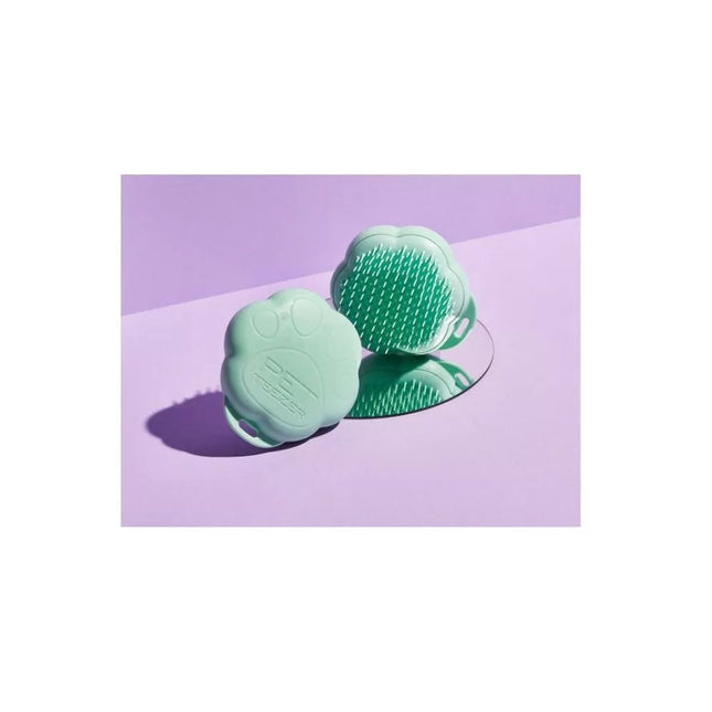 Pet Teezer Cat Grooming Brush Green
