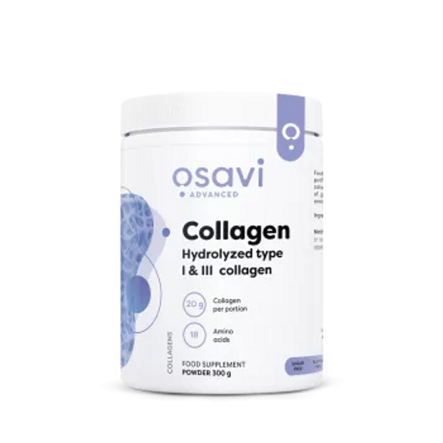 Osavi Collagen, Hydrolyzed type I & III collagen 300 g