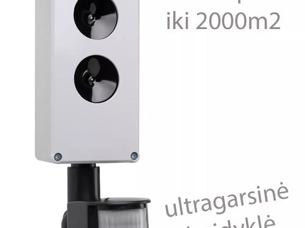 Profesionali ultragarsinė baidyklė 2000m2