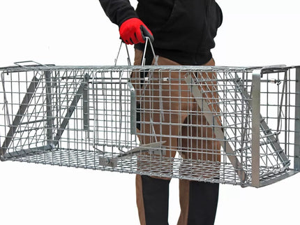 Profesionalus narvas spąstai 120x34x34 cm du įėjimai