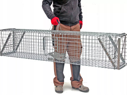 Professional Cage Trap 150x34x34 cm