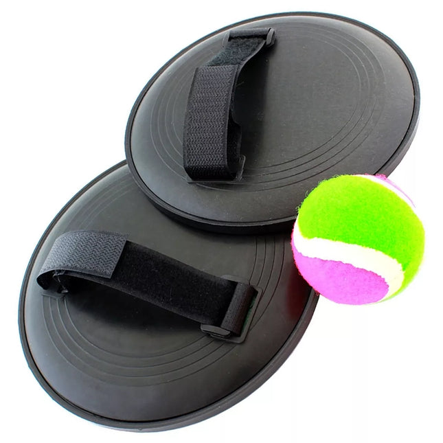 Raketės su kamuoliuku ir lipniu paviršiumi