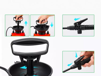 Rankinis slėginis sodo purkštuvas 8 l