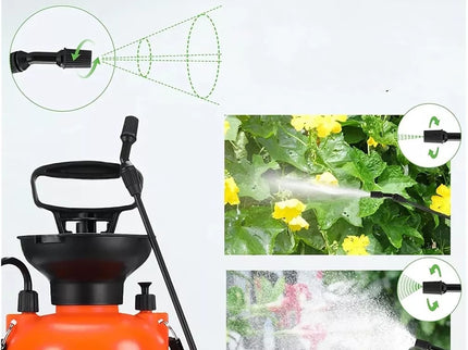 Rankinis slėginis sodo purkštuvas 8 l