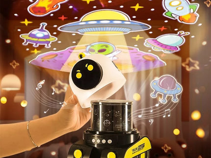 Robotas su projektoriumi