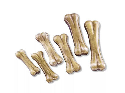 Brown Cowhide Bones for Dogs, 26.5 cm (5 pcs.)