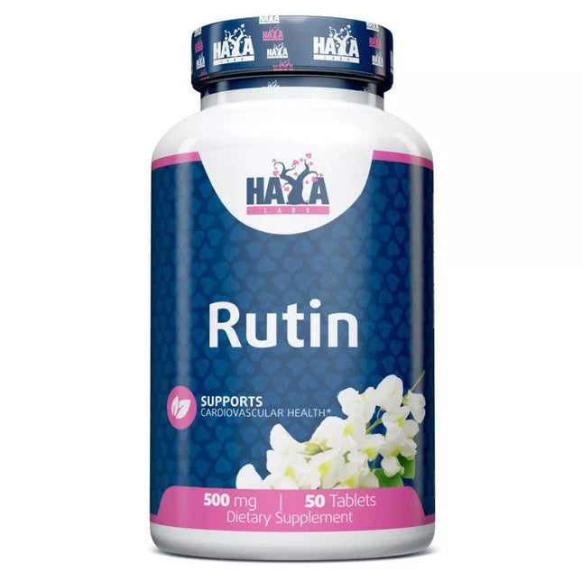 Haya Labs Rutin (Rutin powder from Sophora japonica) 50 tablets