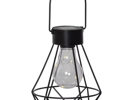 Saulės energija įkraunama LED lempa „Edison“