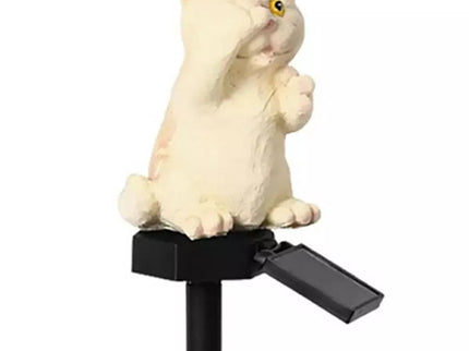 Saulės LED lempa "Katė"