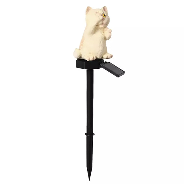 Saulės LED lempa "Katė"